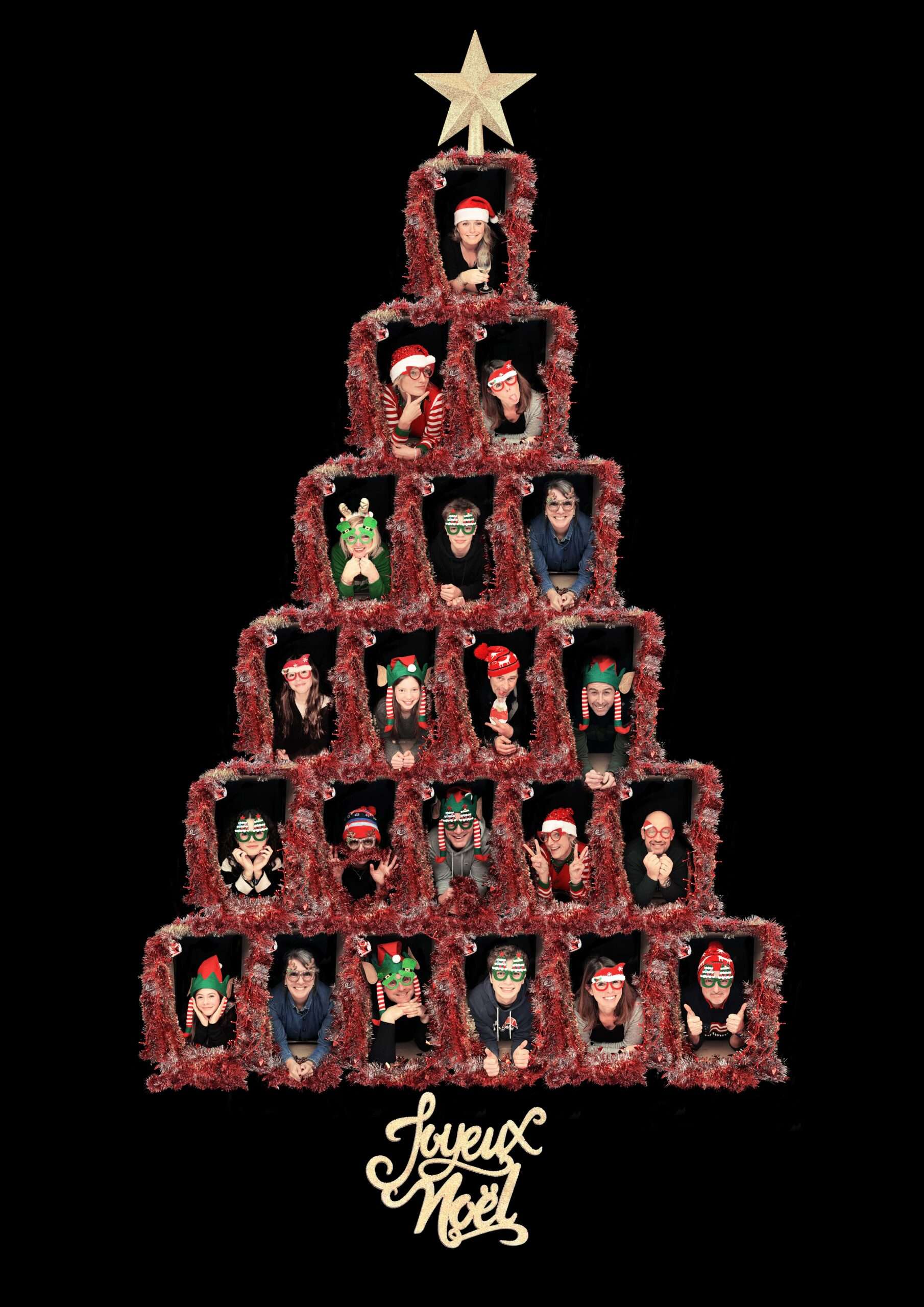 Exemple de l'animation Christmas tree
